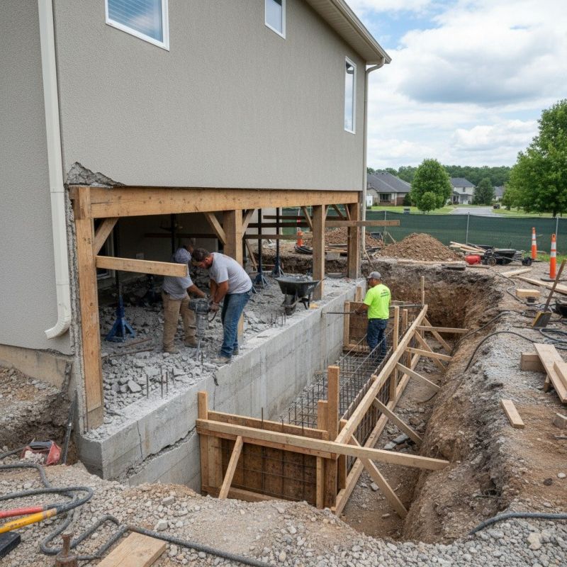 Top Concrete Foundation Repair Companies in Champaign, IL