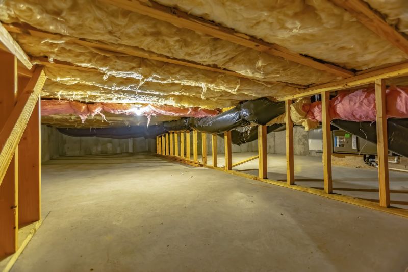 Clean and Protected Crawlspace